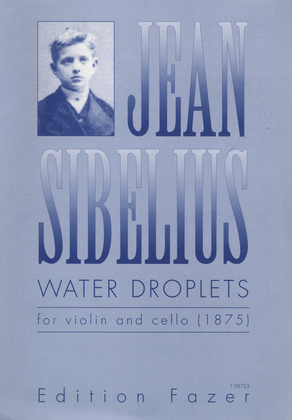 Book cover for Water Droplets / Vesipisaroita