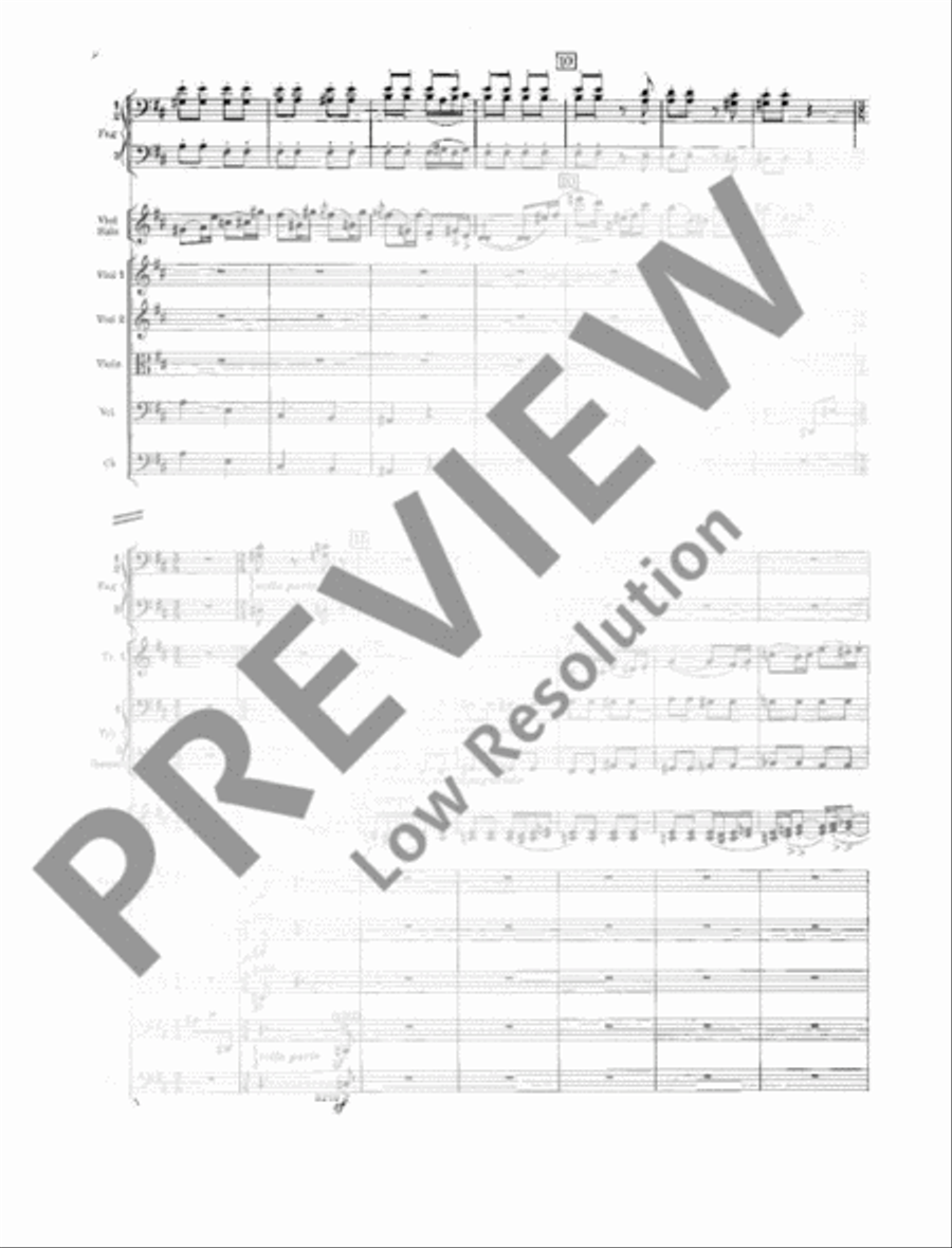 Concerto en ré - Concerto in D Orchestra scores gallery preview page 9