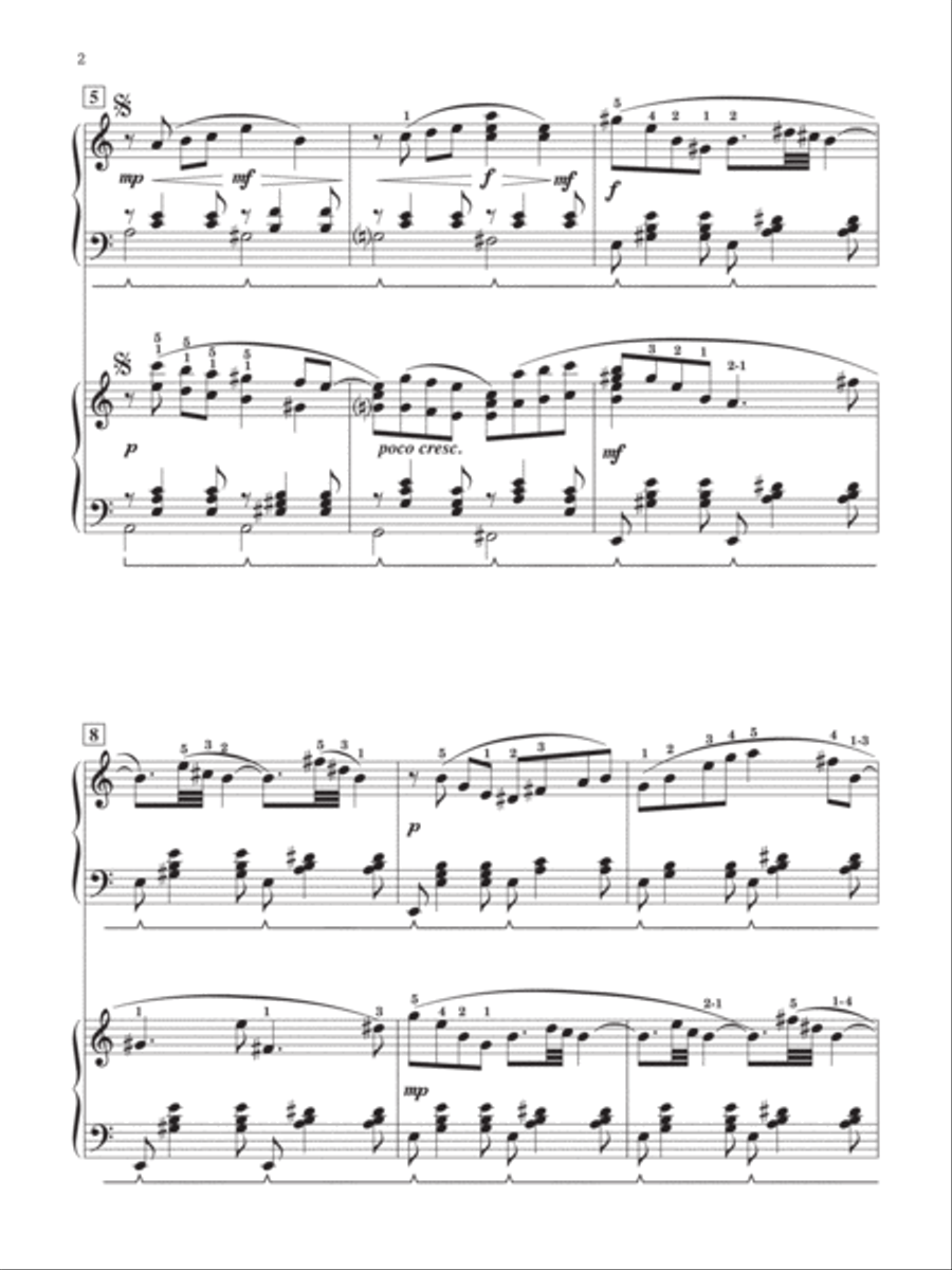 The Lone Nightingale The Lone Nightingale Small Ensemble scores gallery preview page 3