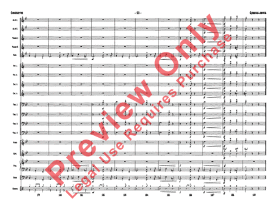 Greensleeves Jazz Ensemble scores gallery preview page 23