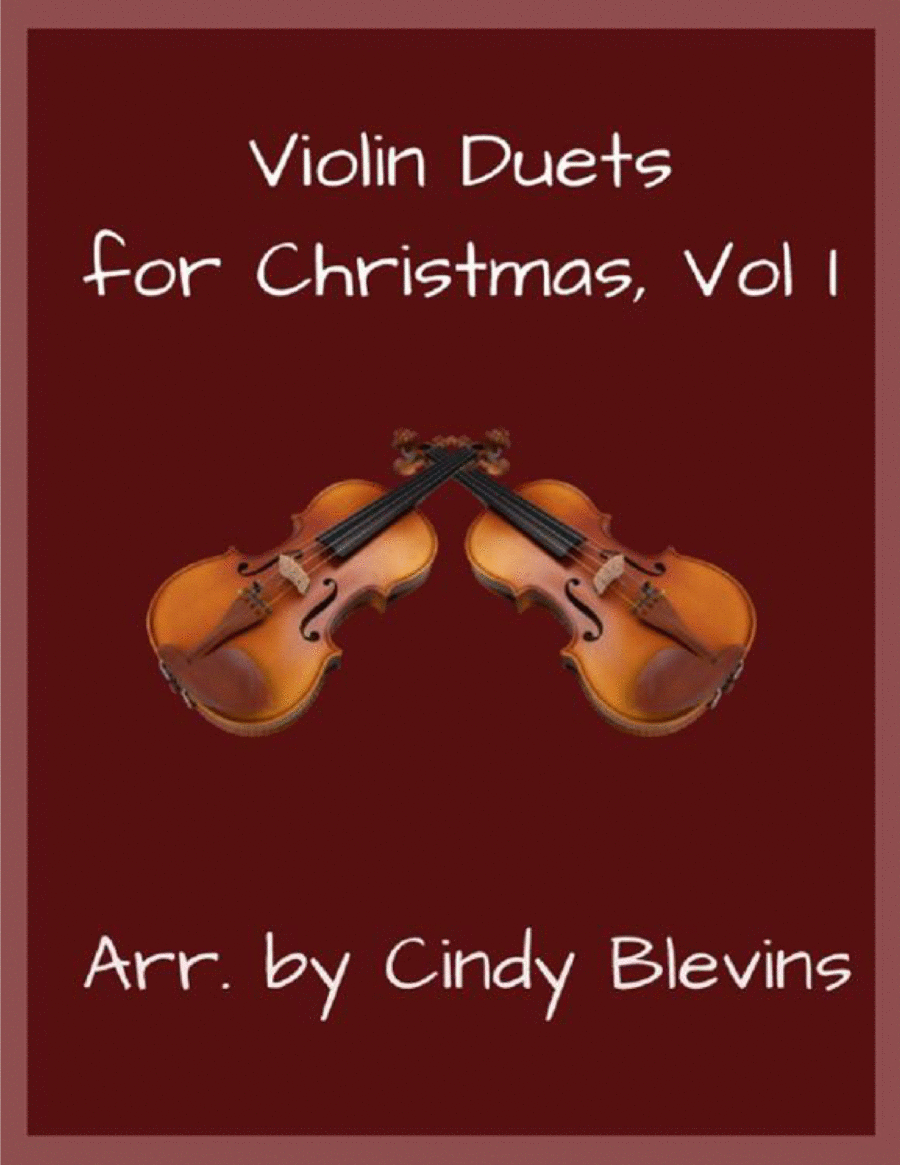 Violin Duets for Christmas, Vol. I String Duet scores gallery preview page 1