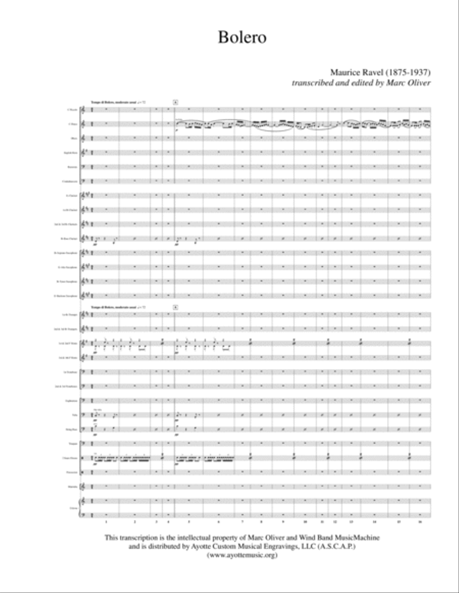 Bolero School and Community scores gallery preview page 2