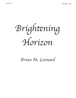 Brightening Horizon