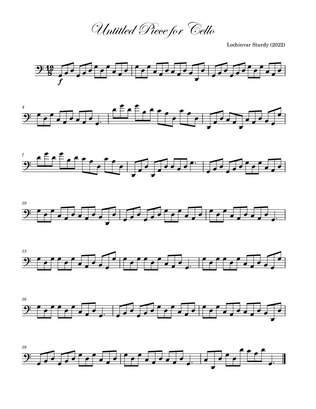 Untitled Piece for Cello