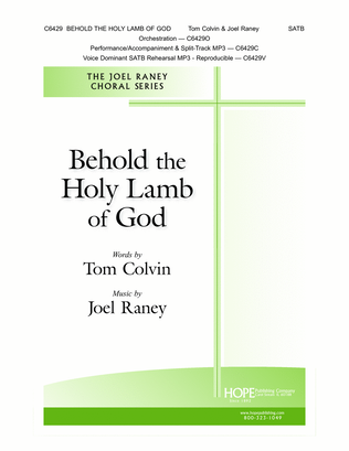 Book cover for Behold the Holy Lamb of God