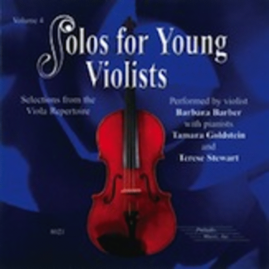 Solos for Young Violists, Volume 4 image number null