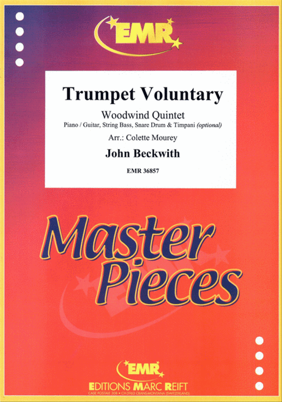 Trumpet Voluntary Woodwind Quintet scores gallery preview page 1