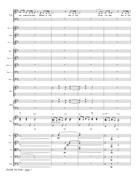 Flow To You - Full Score