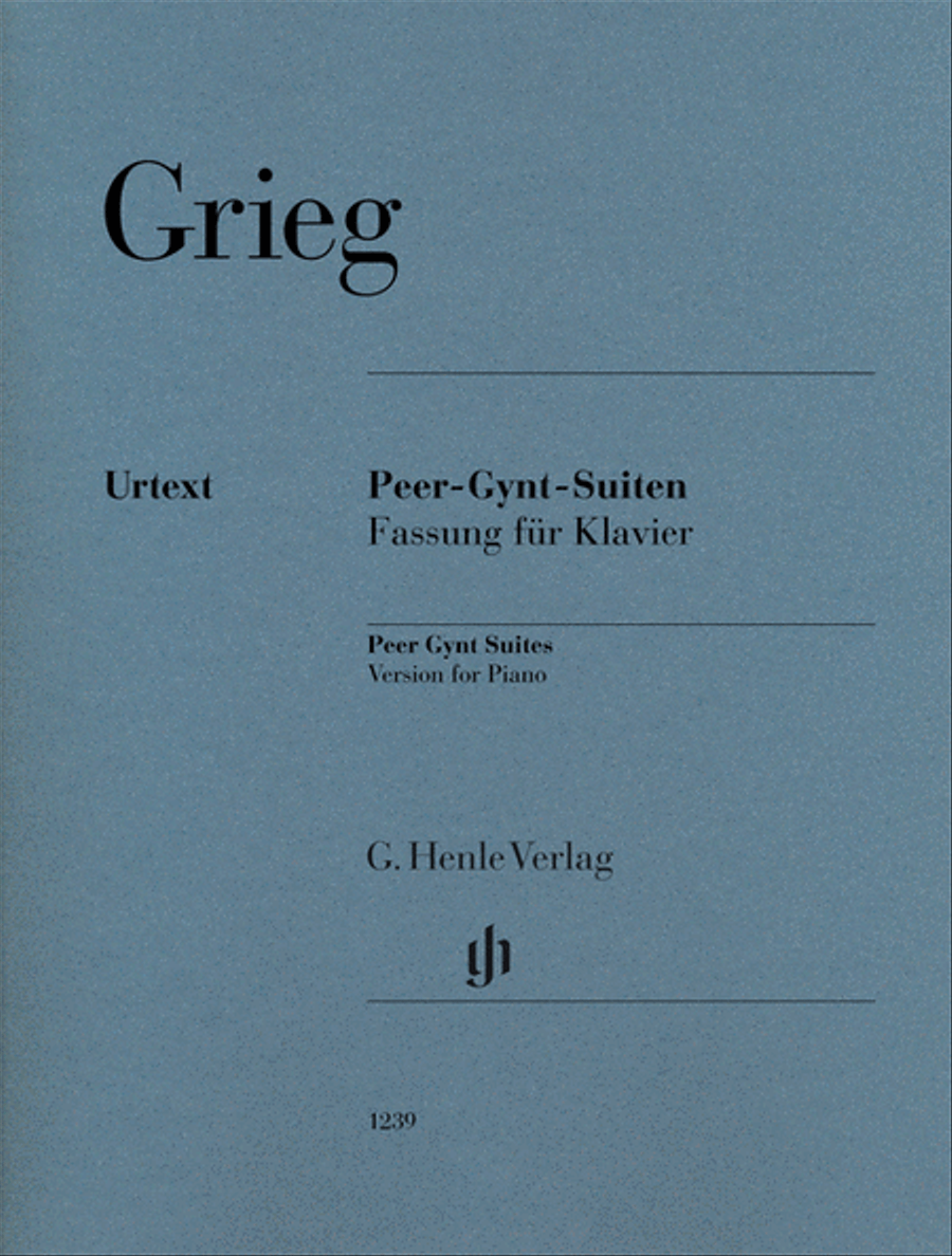 Book cover for Peer Gynt Suites