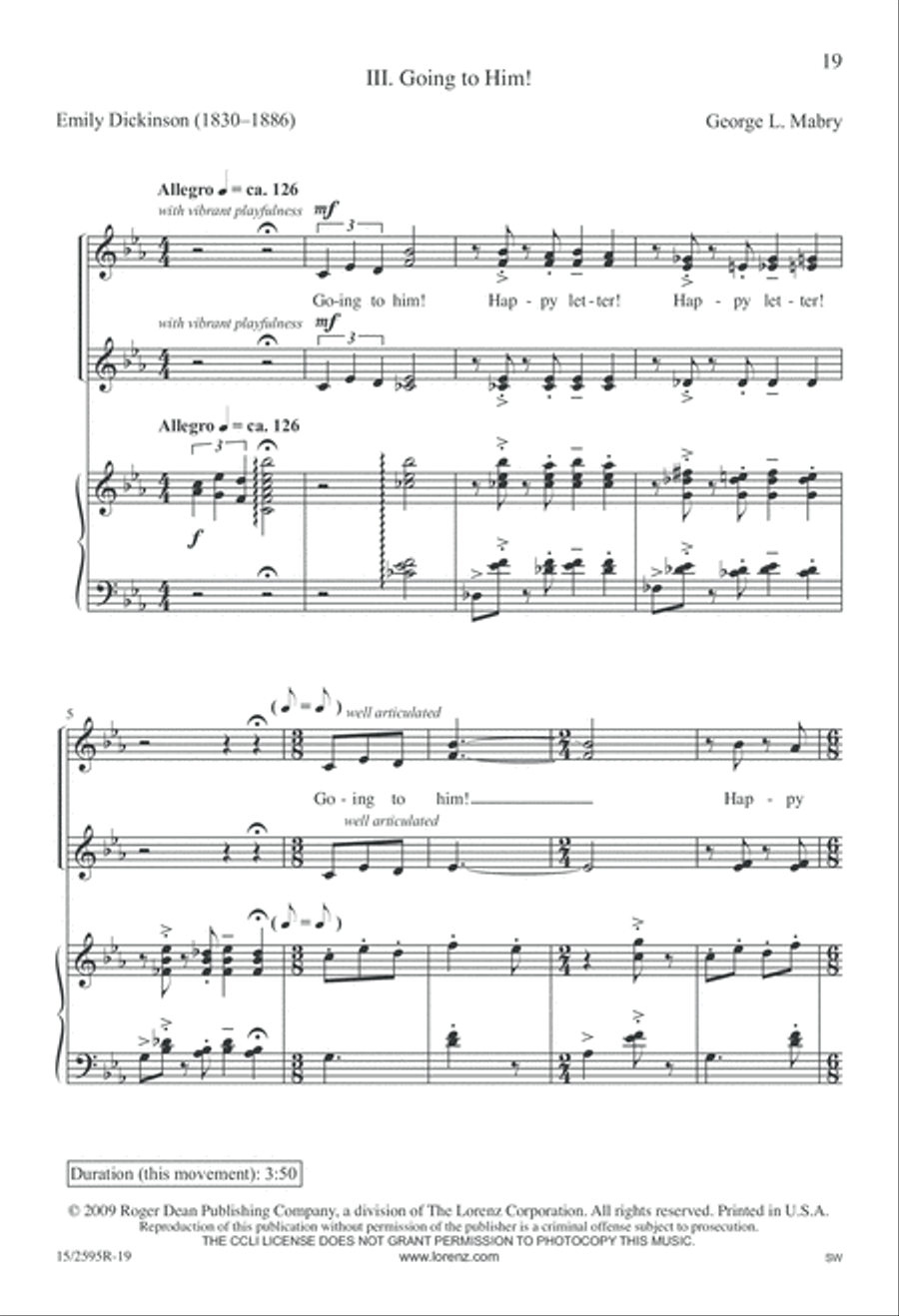 Music Comes 4-Part scores gallery preview page 20