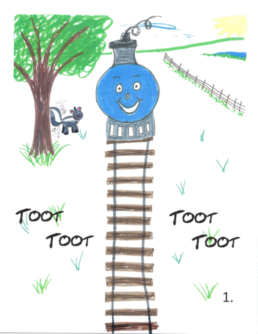 Max, The Choo Choo Train Book with sheet music image number null