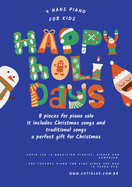Happy Holidays 4Hands Piano Album image number null