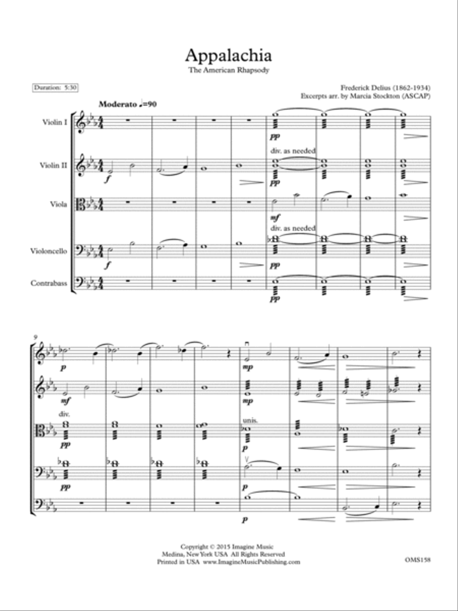 Appalachia String Orchestra scores gallery preview page 4