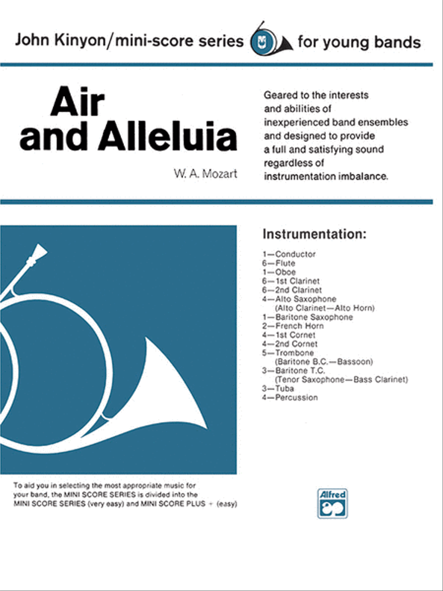 Book cover for Air and Alleluia