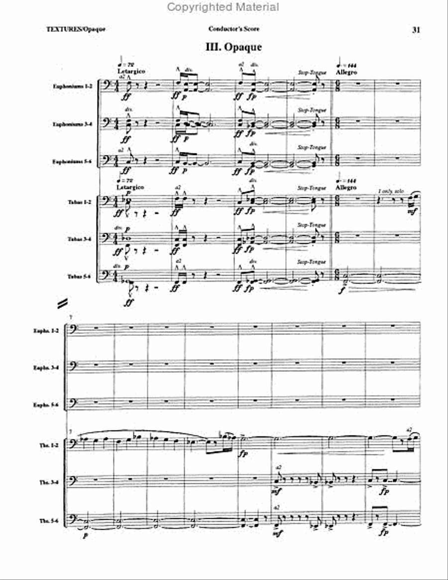 Textures Large Ensemble scores gallery preview page 6