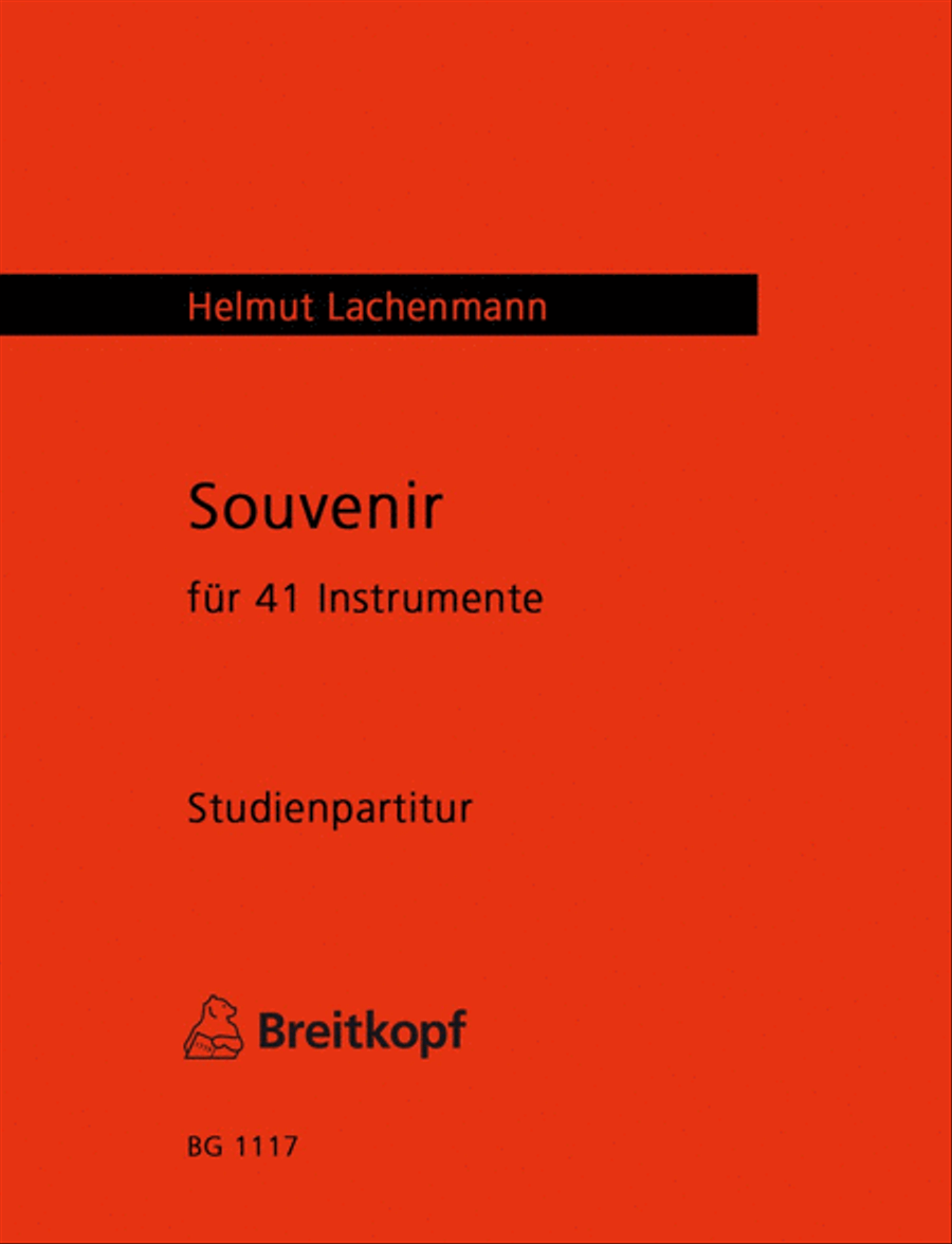 Souvenir Piano scores gallery preview page 1