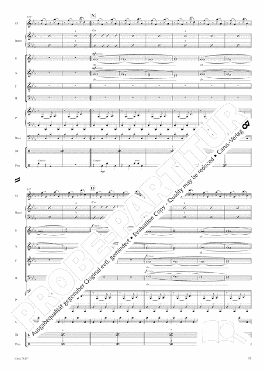 Missa latina 4-Part scores gallery preview page 12