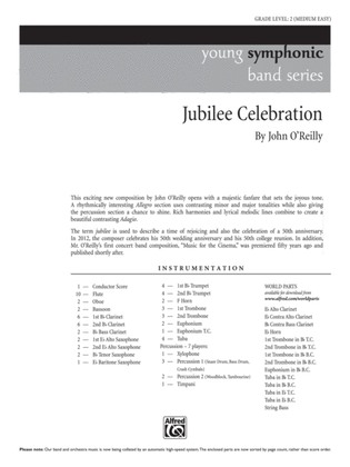 Jubilee Celebration: Score