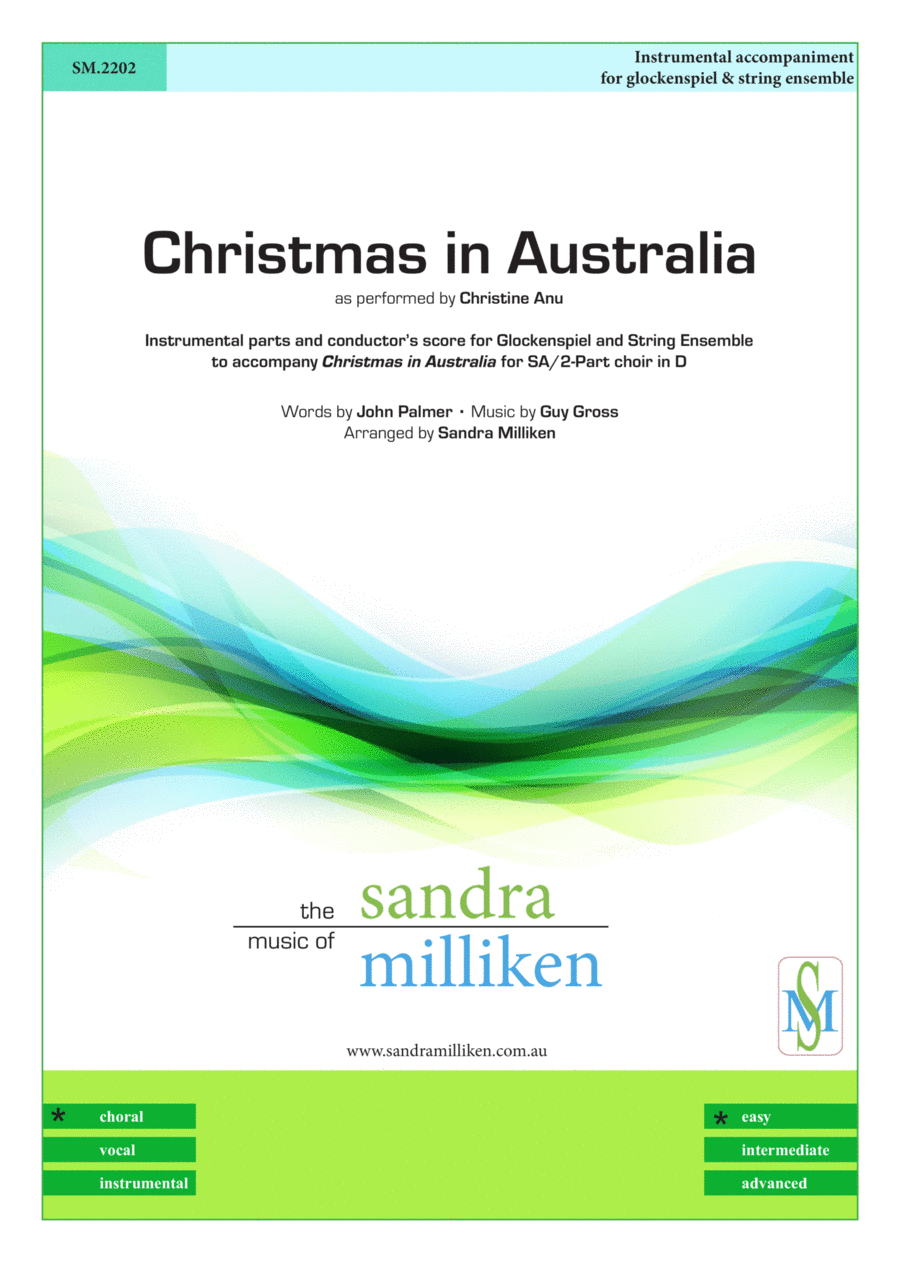 Christmas In Australia Christmas In Australia Choir scores gallery preview page 1