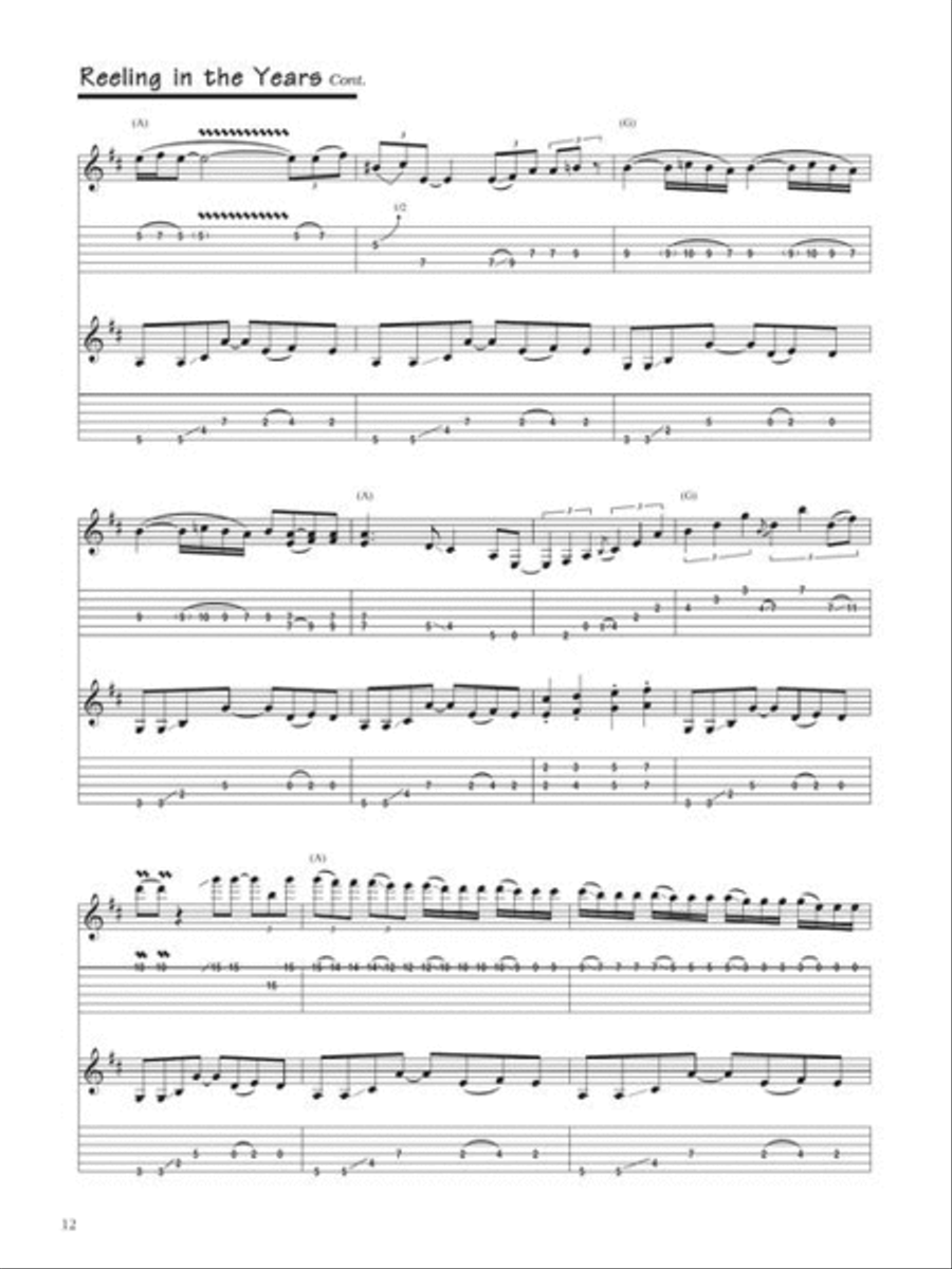 Best of Steely Dan Best of Steely Dan Electric Guitar scores gallery preview page 7