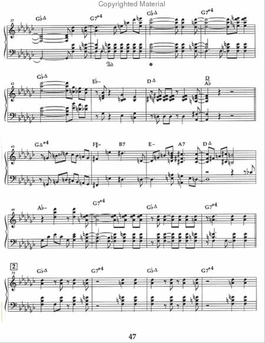 Jazz Piano Voicings - Volume 60 