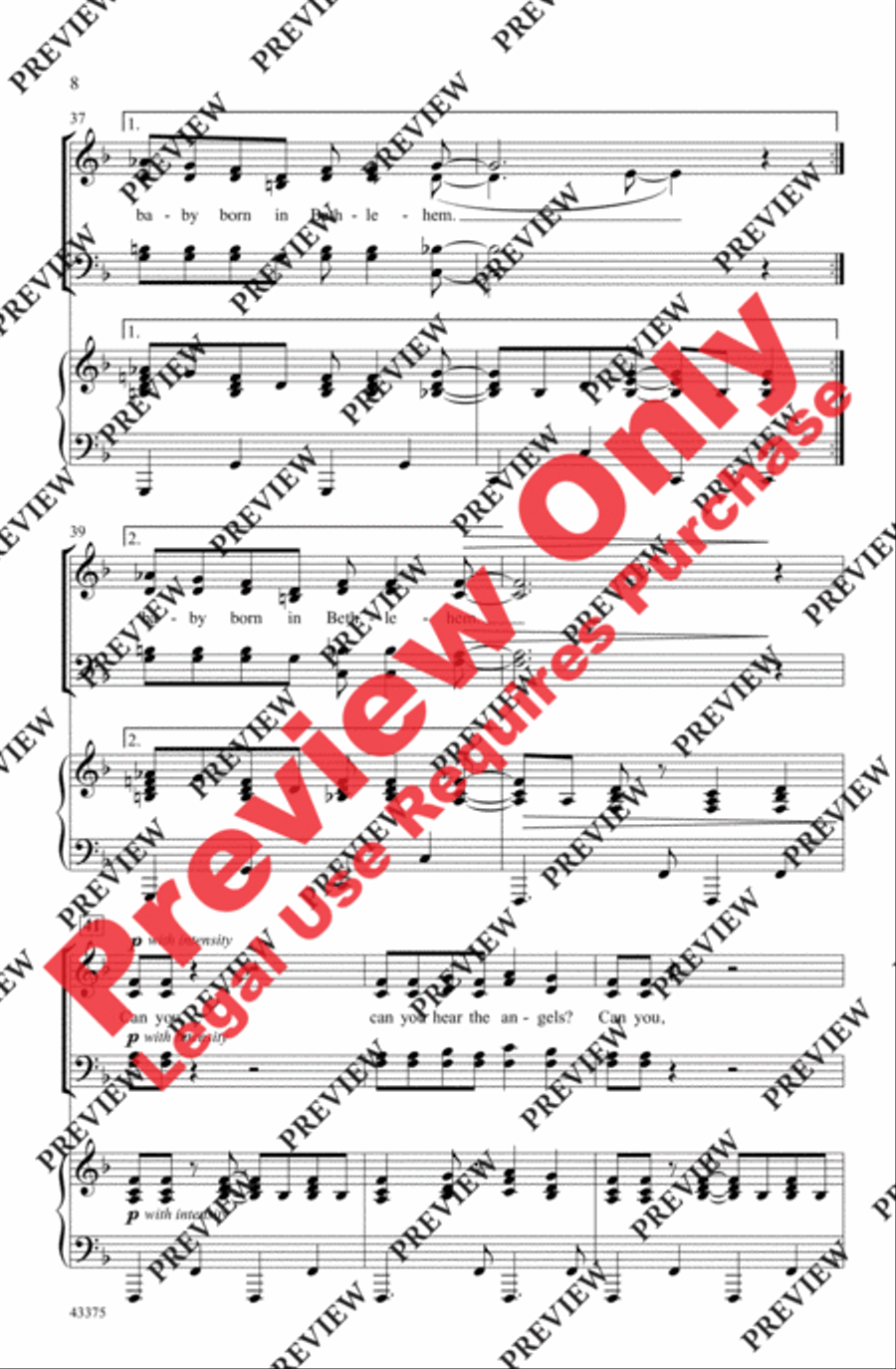 Can You Hear the Angels? - SoundTrax CD (CD only) Choir scores gallery preview page 8