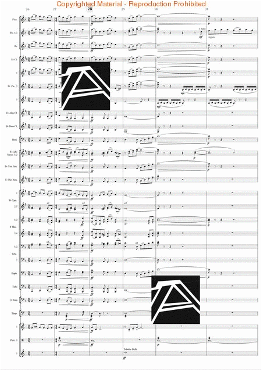 Rapsodia Borealis Woodwind Ensemble scores gallery preview page 5