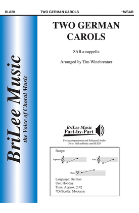 Book cover for Two German Carols