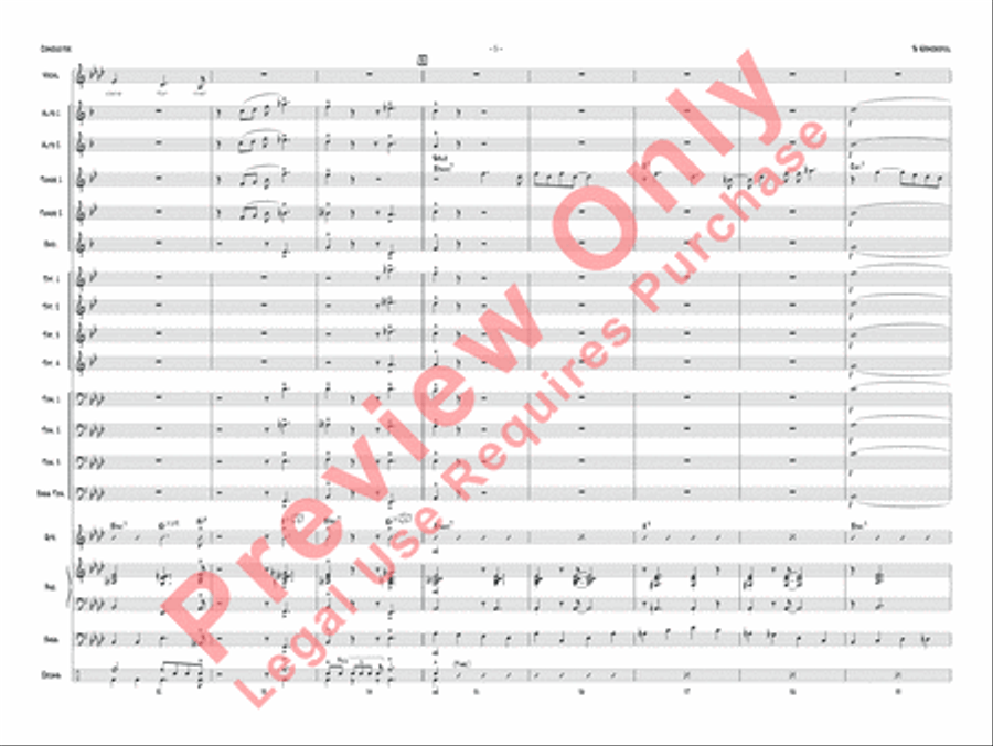 'S Wonderful 'S Wonderful Jazz Ensemble scores gallery preview page 6