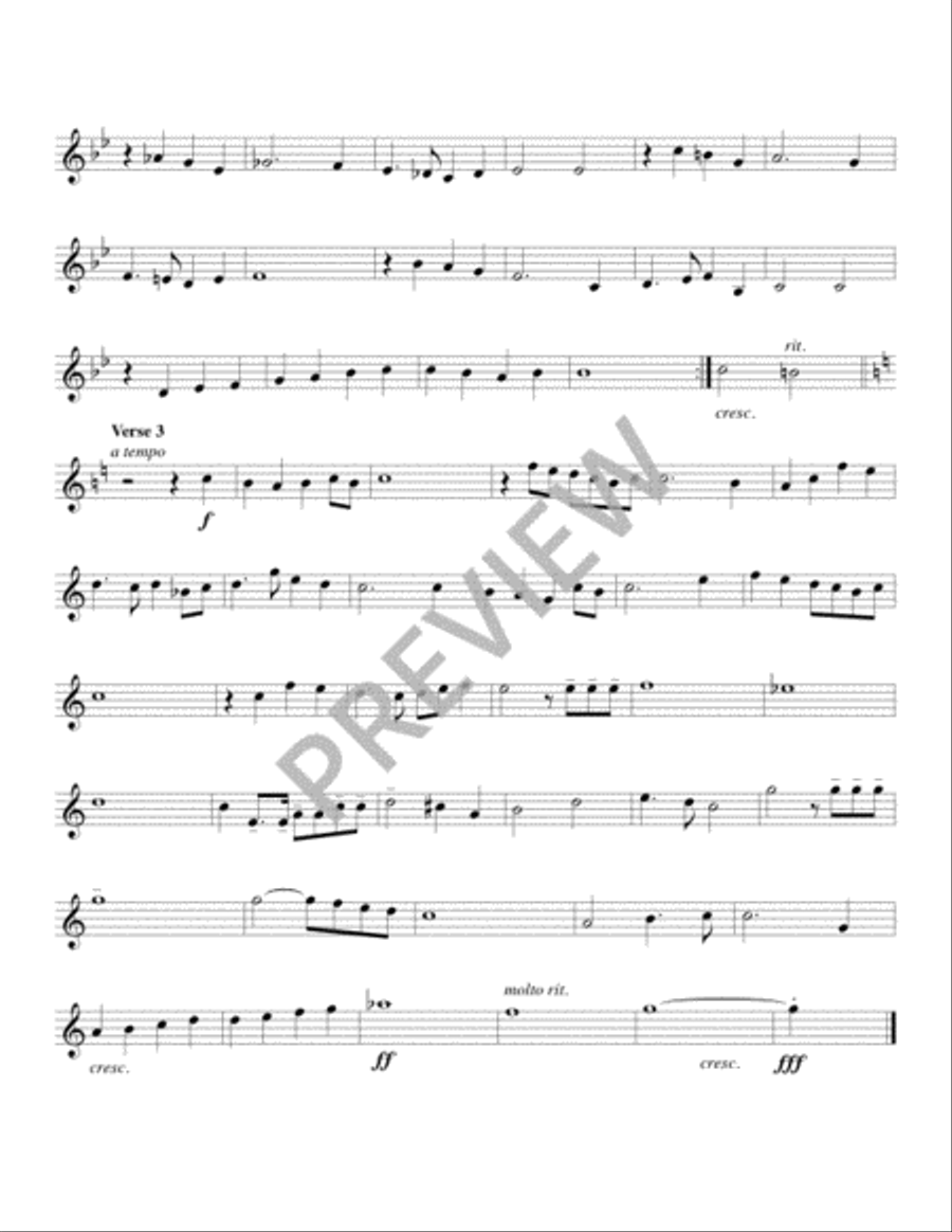 O Christ the Same - Instrument edition Trombone scores gallery preview page 3