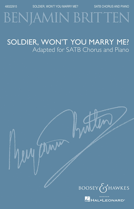 Book cover for Soldier, Won't You Marry Me?
