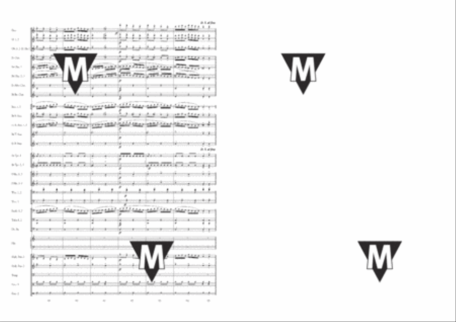Romanian Dances II - Suite Concert Band scores gallery preview page 36