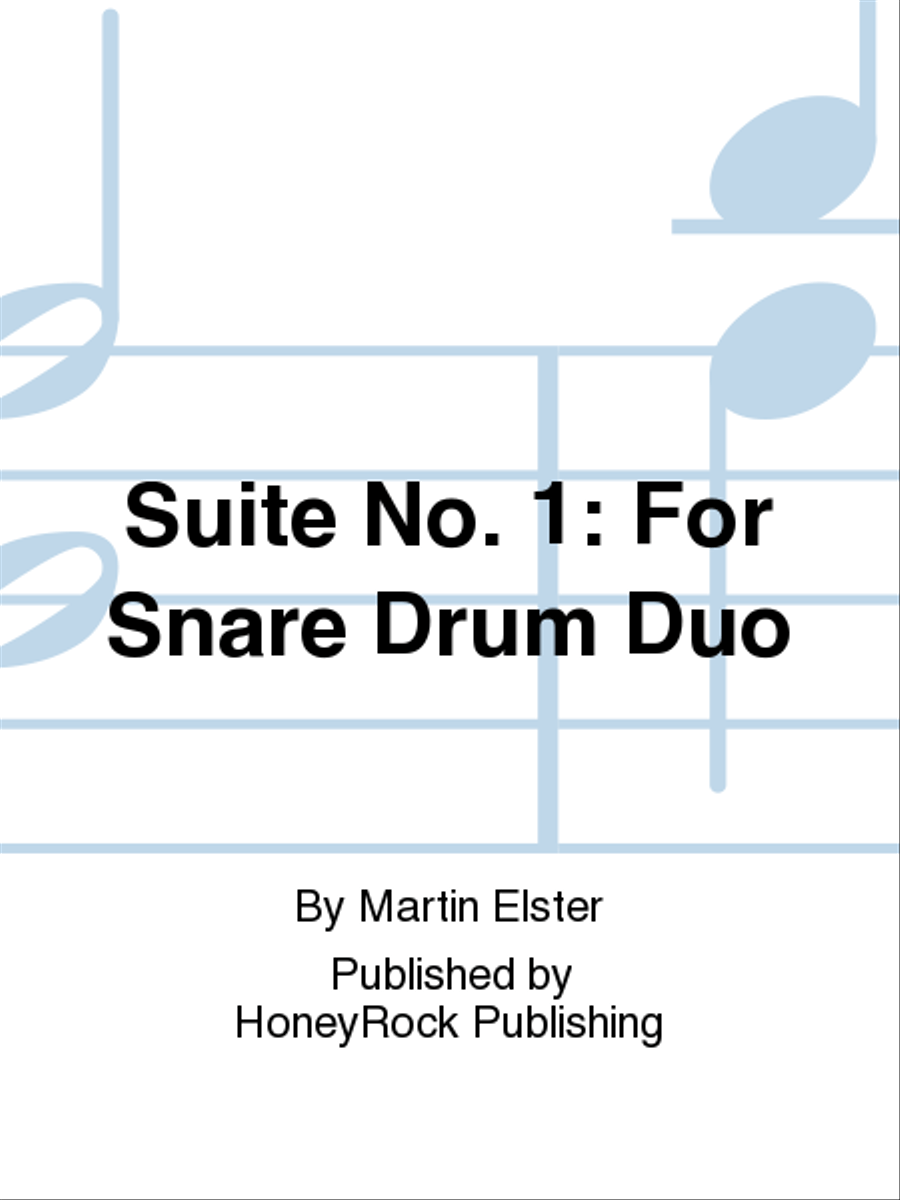 Suite No. 1: For Snare Drum Duo Percussion scores gallery preview page 1