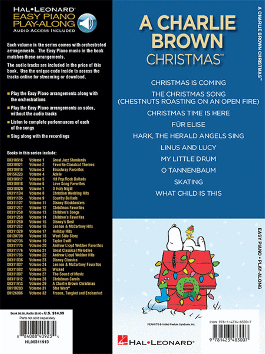 Charlie Brown Christmas Easy Piano scores gallery preview page 4