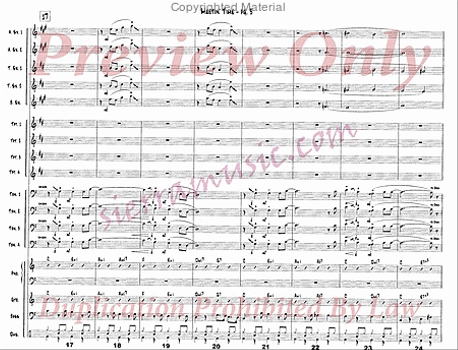 Meetin' Time Big Band scores gallery preview page 4
