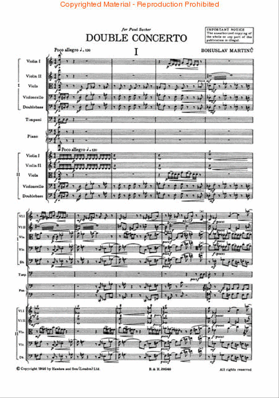 Double Concerto String Orchestra scores gallery preview page 2