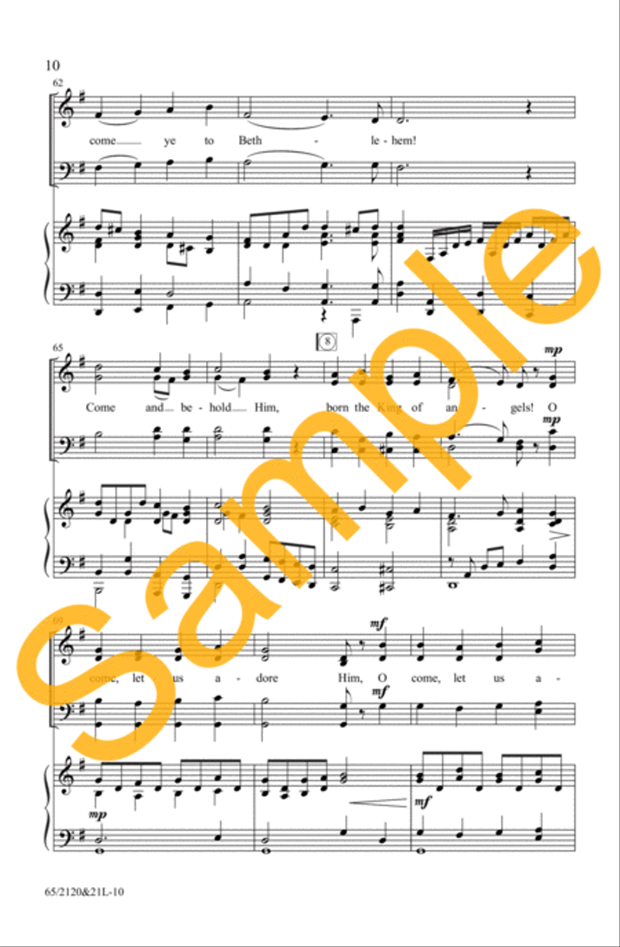A New and Glorious Morn! - SATB with Performance CD 4-Part scores gallery preview page 8