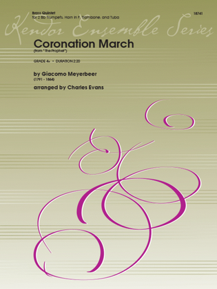 Book cover for Coronation March (from 'The Prophet')