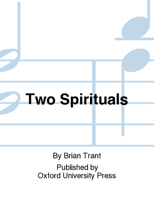 Book cover for Two Spirituals