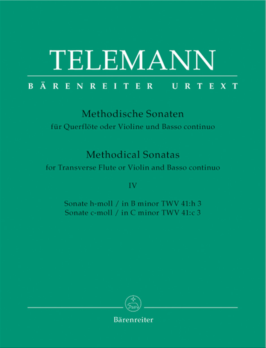 Twelve Methodical Sonatas for Flute or Violin and Basso continuo Flute scores gallery preview page 1
