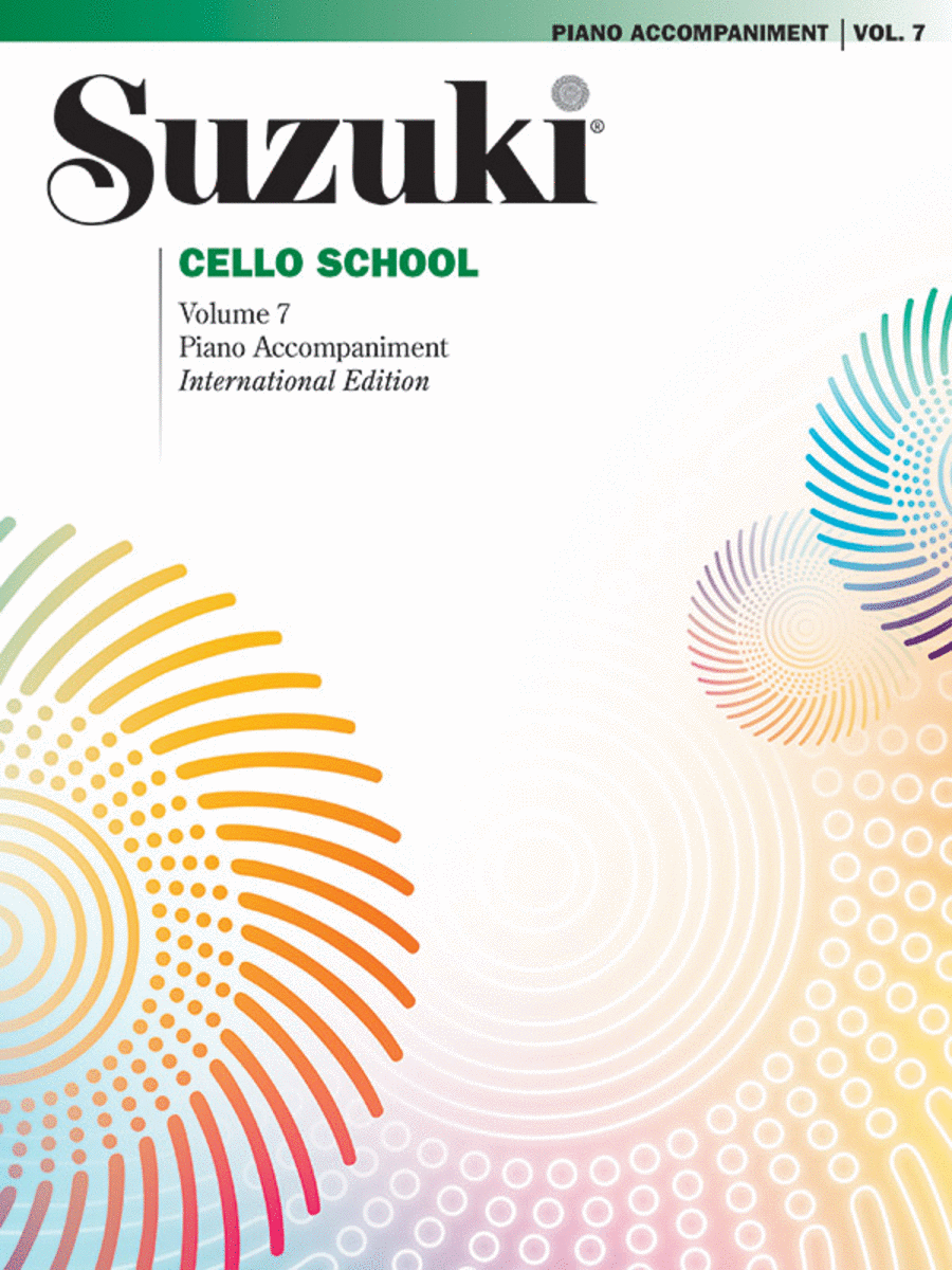 Book cover for Suzuki Cello School, Volume 7