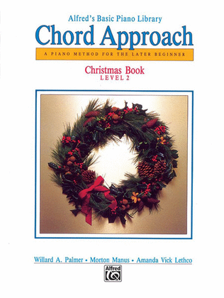 Book cover for Alfred's Basic Chord Approach Christmas, Book 2