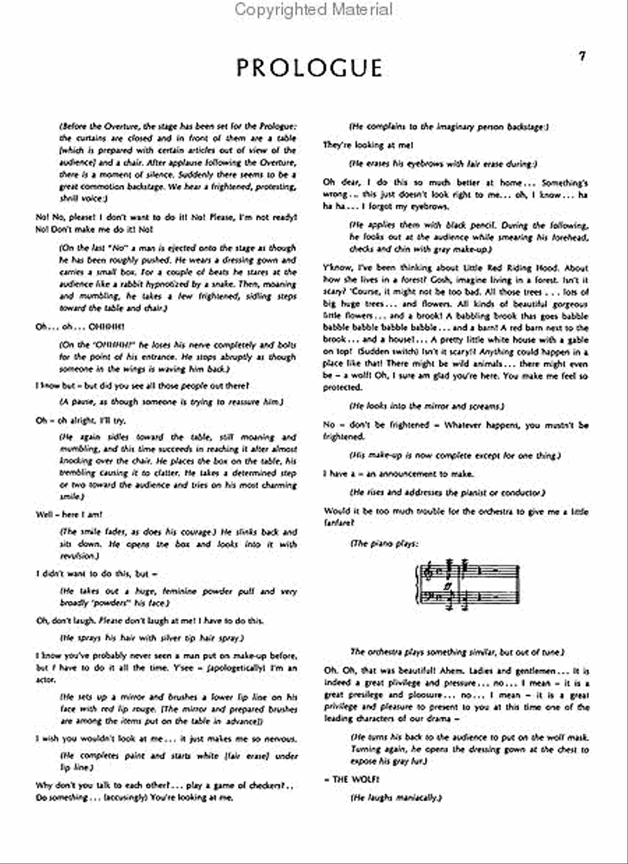Little Red Riding Hood Choir scores gallery preview page 4