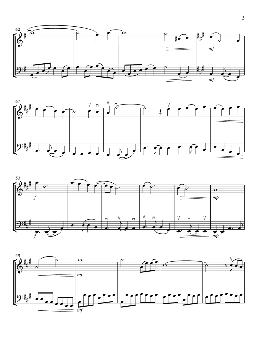 From This Moment On String Duet scores gallery preview page 3