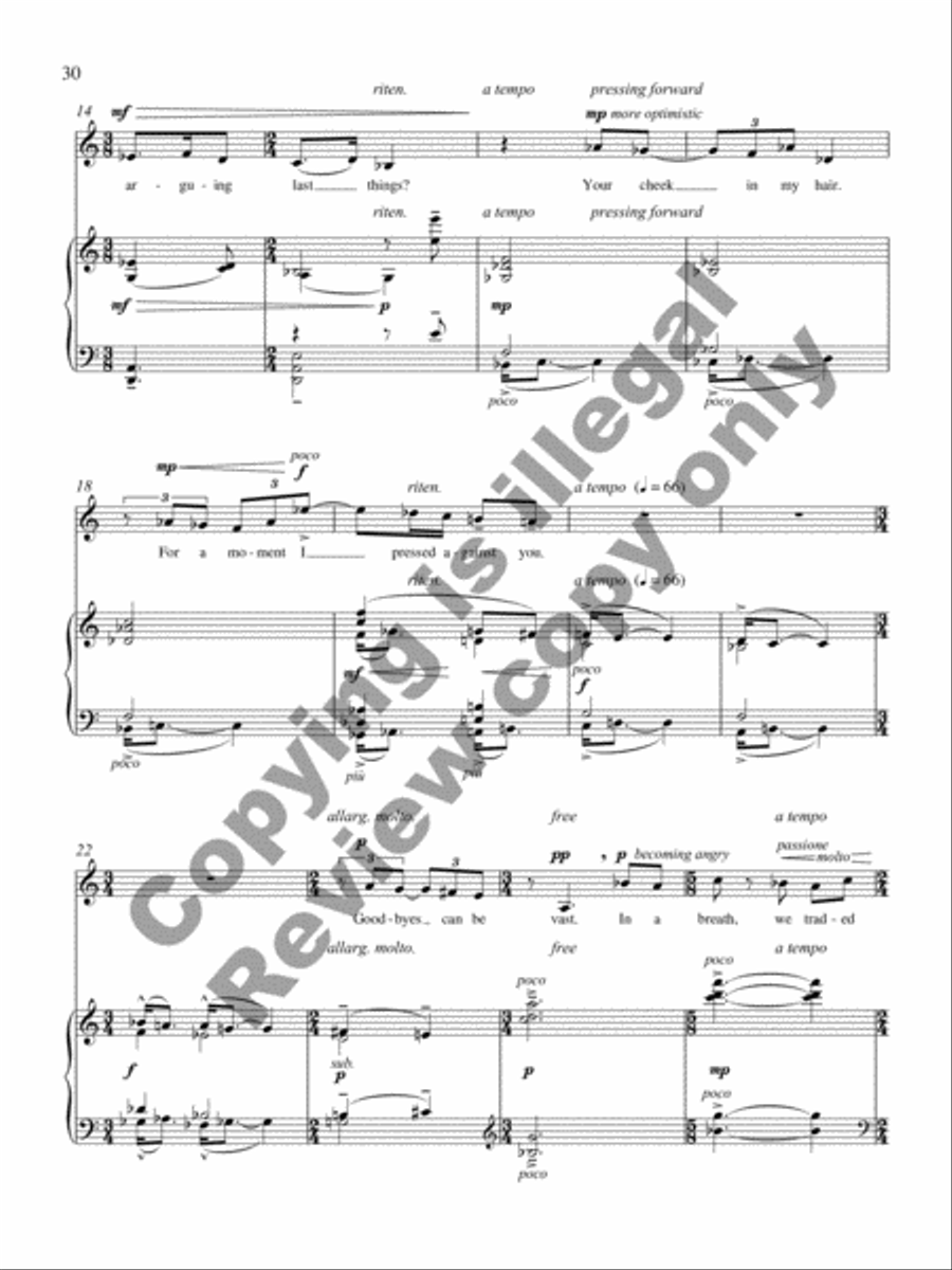 Songs for Mezzo-Soprano Songs for Mezzo-Soprano Mezzo-Soprano Voice scores gallery preview page 18