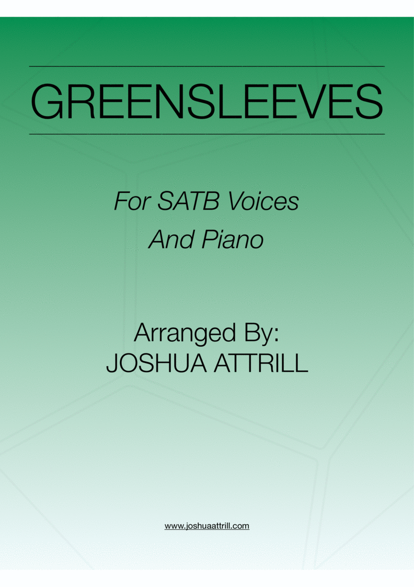 Greensleeves (SATB) image number null