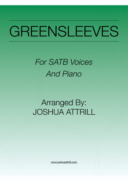 Greensleeves (SATB) image number null