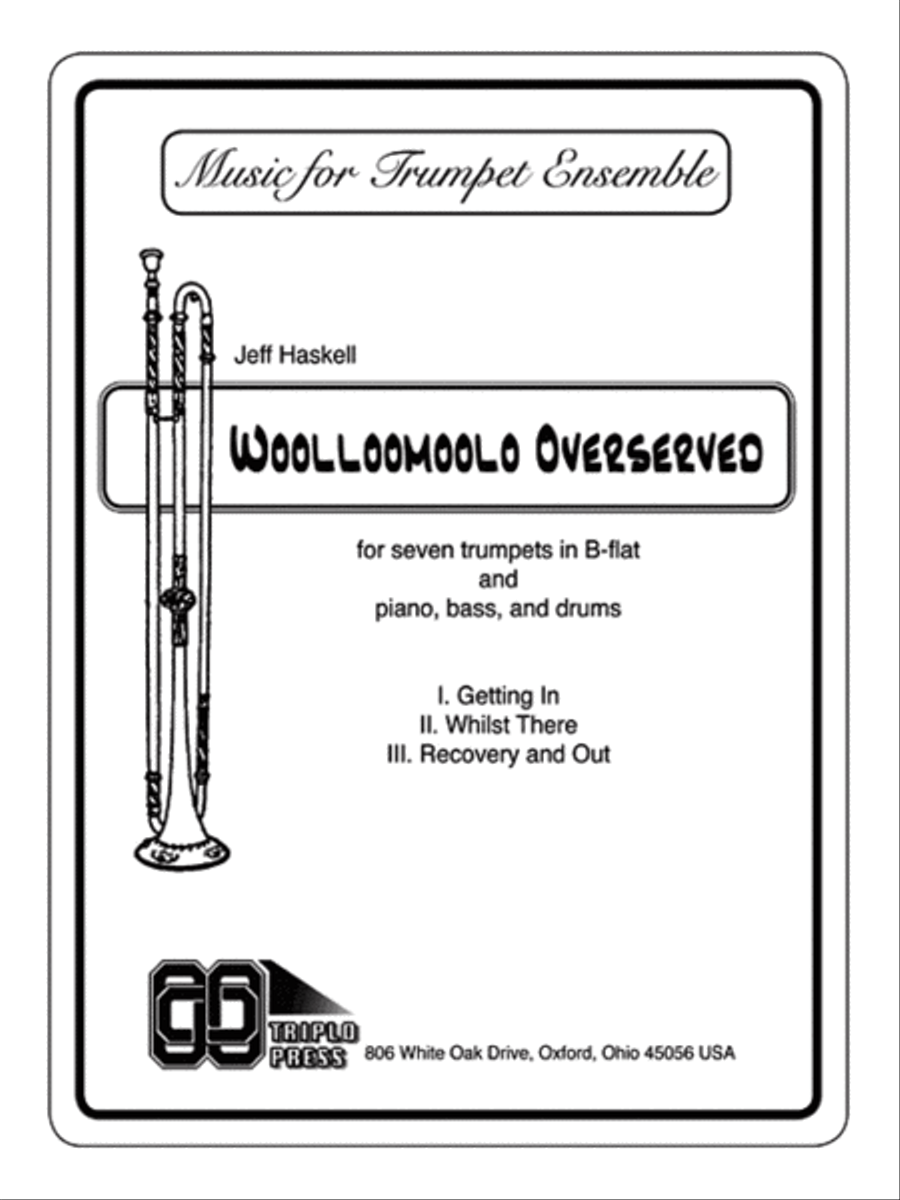 Woolloomooloo Overeserved Small Ensemble scores gallery preview page 1