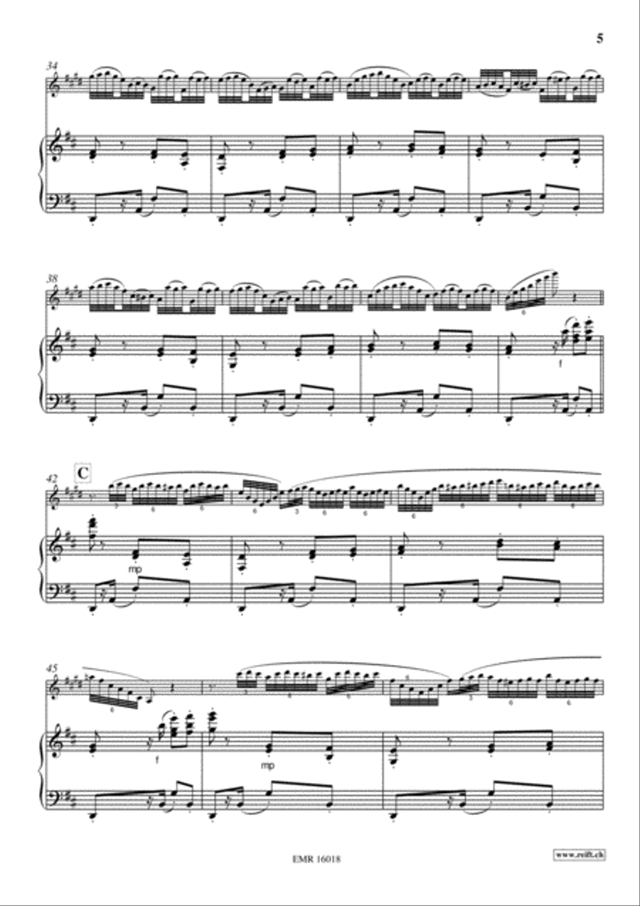 Carmen Fantasy Carmen Fantasy Clarinet Solo scores gallery preview page 7