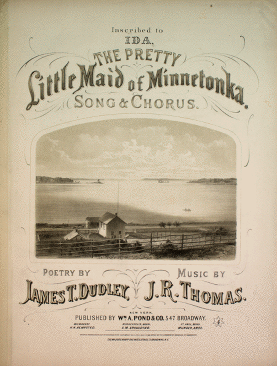 The Pretty Little Maid of Minnetonka. Song & Chorus
